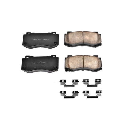 PowerStop Power Stop 05-10 Chrysler 300 Front Z17 Evolution Ceramic Brake Pads w/Hardware