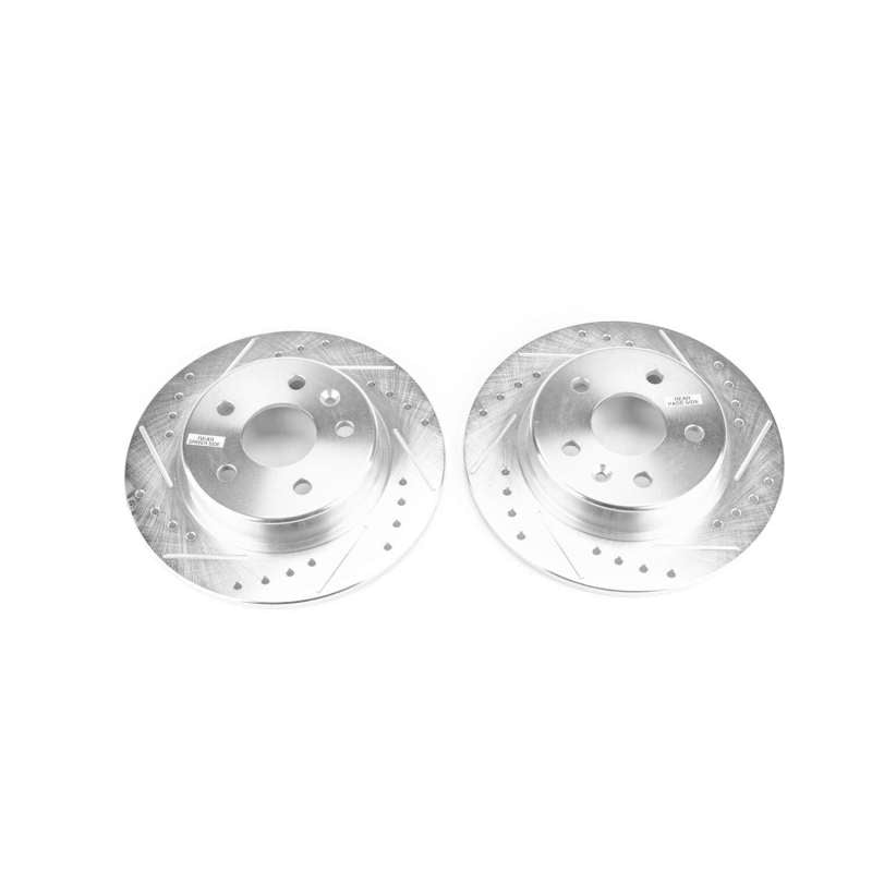 PowerStop Power Stop 17-19 Chevrolet Bolt EV Rear Evolution Drilled & Slotted Rotors - Pair
