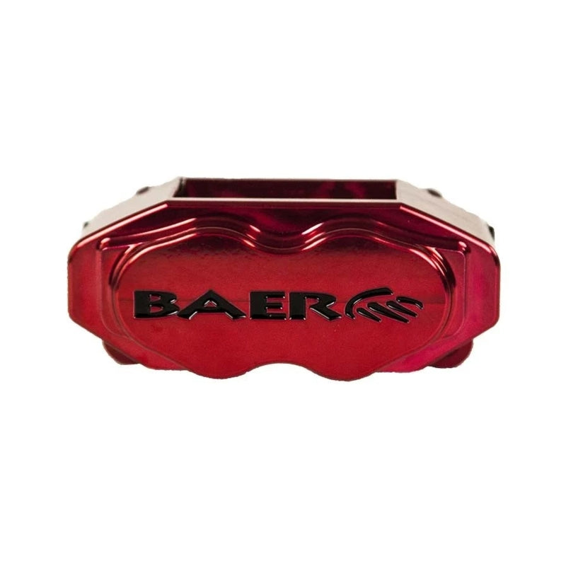 Baer Brakes Ford 8.8in C-Clip Rear Ends 11in SS4+ Dual Deep Stage Rear SDZ Brake Kit - Fire Red