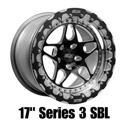 Belak Wheels Belak 17x11 / 7.25in BS / 5x112 BP / Low Pad / Series 3 Wheel - Single Beadlock