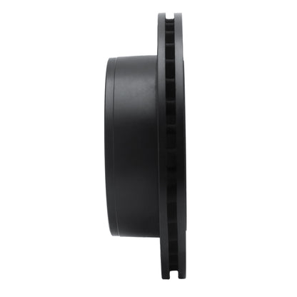 R1 Concepts R1 99-20 Chevrolet Express 2500 Rear Right Drilled & Slotted Black Brake Rotor