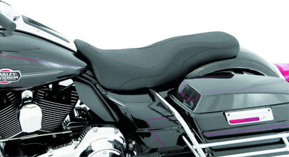 Mustang Motorcycle Mustang 08-21 Harley Electra Glide Std,Rd Glide,Rd King,Street Glide DayTripper 1PC Seat - Black