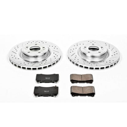 PowerStop Power Stop 10-16 Hyundai Genesis Coupe Front Z23 Evolution Sport Brake Kit
