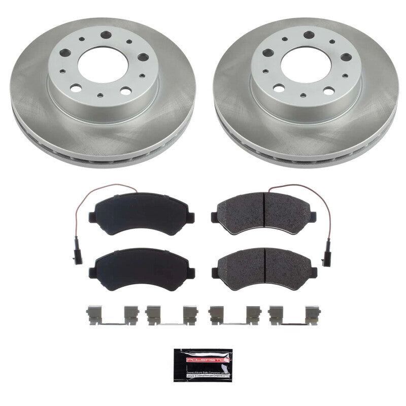 PowerStop Power Stop 14-21 Ram ProMaster 3500 Front Semi-Coated Rotor Kit