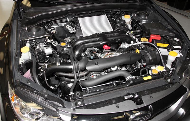 K&N Engineering K&N 08-11 WRX/STi Black Typhoon Short Ram Intake