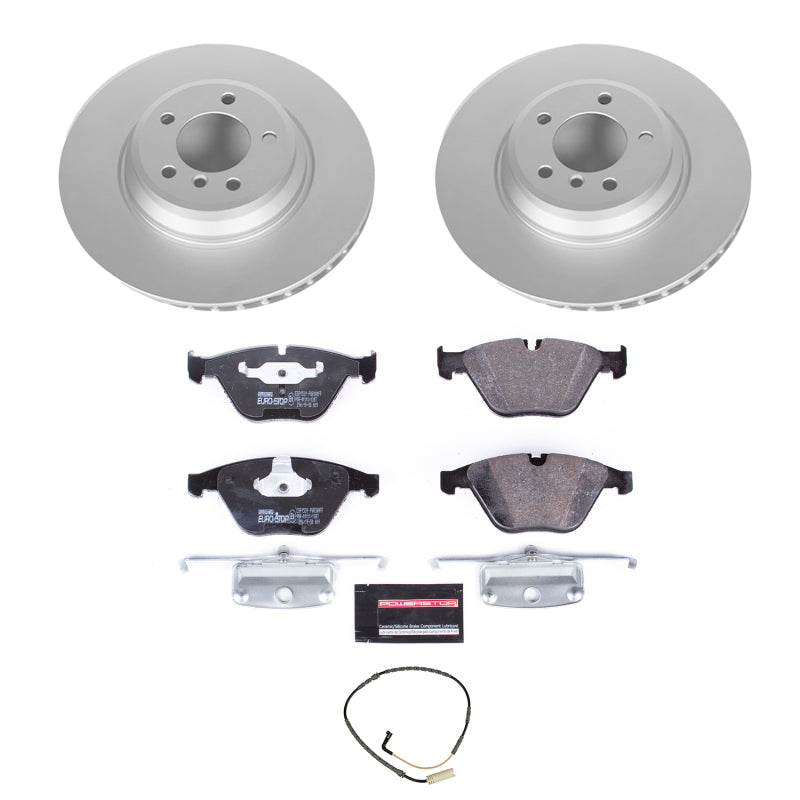 PowerStop Power Stop 2009 BMW 335i xDrive Front Euro-Stop Brake Kit