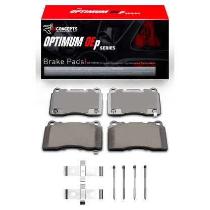R1 Concepts R1 05-06 Ford GT Front Optimum OE Pads & Hardware Kit