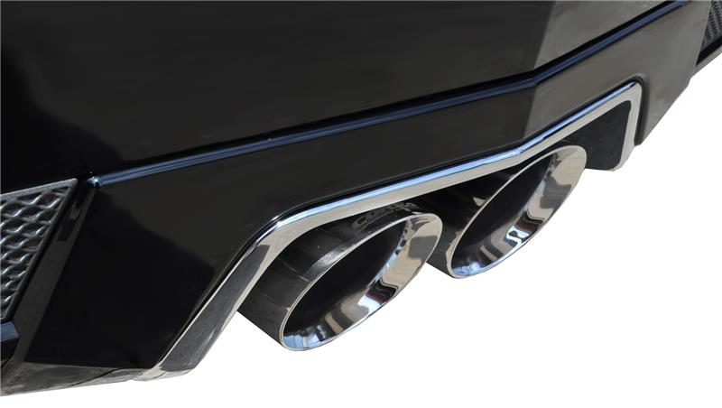 CORSA Performance Corsa 2011-2015 Cadillac CTS Coupe V 6.2L V8 Polished Sport Axle-Back Exhaust