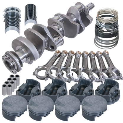 Eagle Chevy 454 4.250in Crank 6.385in I-Beam Rods -3cc Flat Top 4.310in Pistons Rotating Assembly