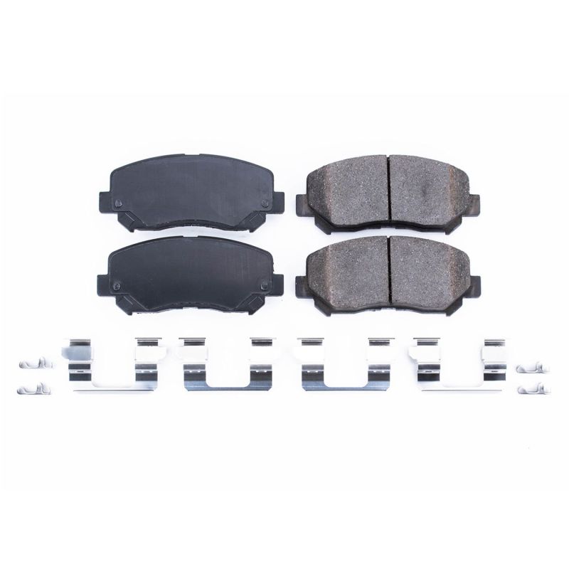 PowerStop Power Stop 15-17 Chrysler 200 Front Z17 Evolution Ceramic Brake Pads w/Hardware