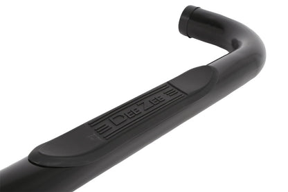 Dee Zee 14-19 Chevrolet Silverado Tubes - 3In Round Black Steel ExtCab