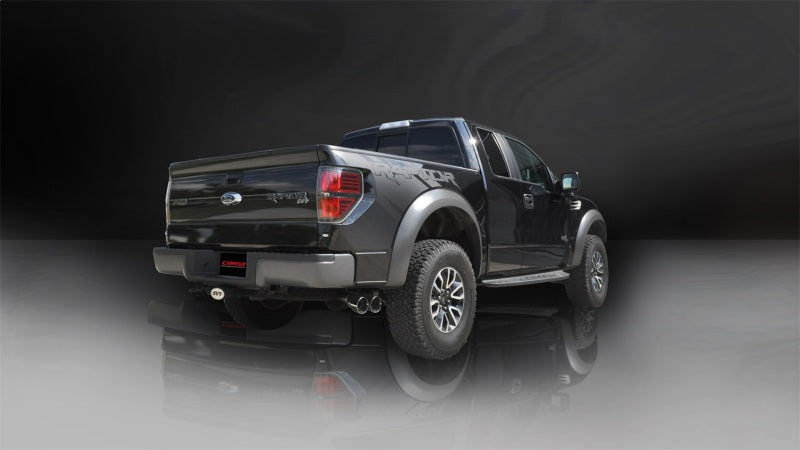 CORSA Performance Corsa 2011-2014 Ford F-150 Raptor 6.2L V8 145in Wheelbase Polished Xtreme Cat-Back Exhaust
