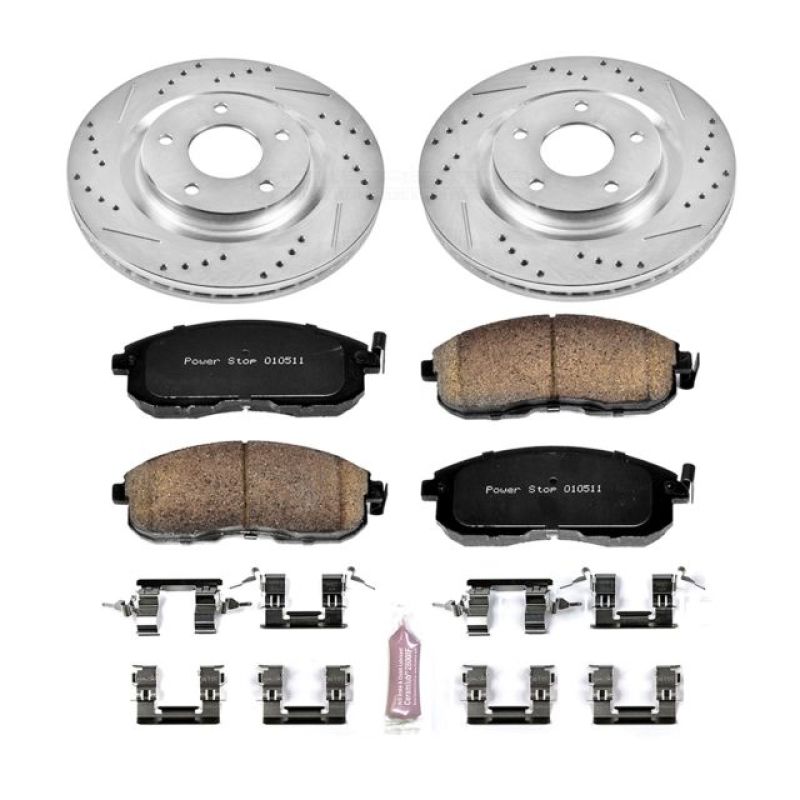 PowerStop Power Stop 11-17 Nissan Juke Front Z23 Evolution Sport Brake Kit