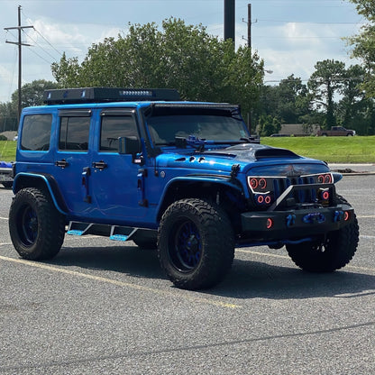 ORACLE Lighting Oracle Vector Jeep Wrangler JK Grille LED Halo Kit - White