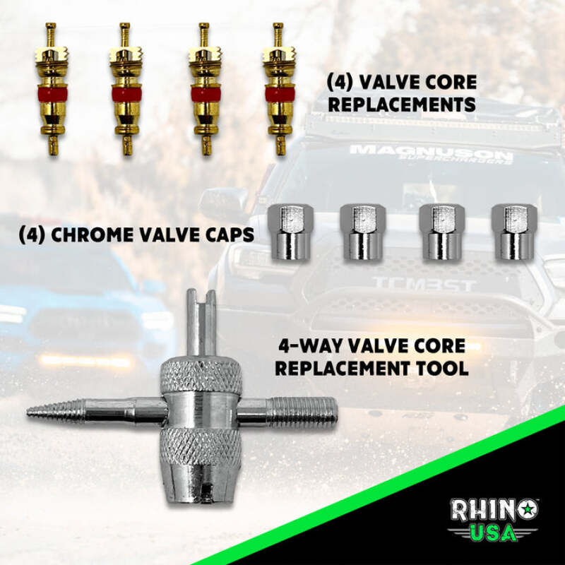 Rhino USA 60Psi Tire Deflator Gauge
