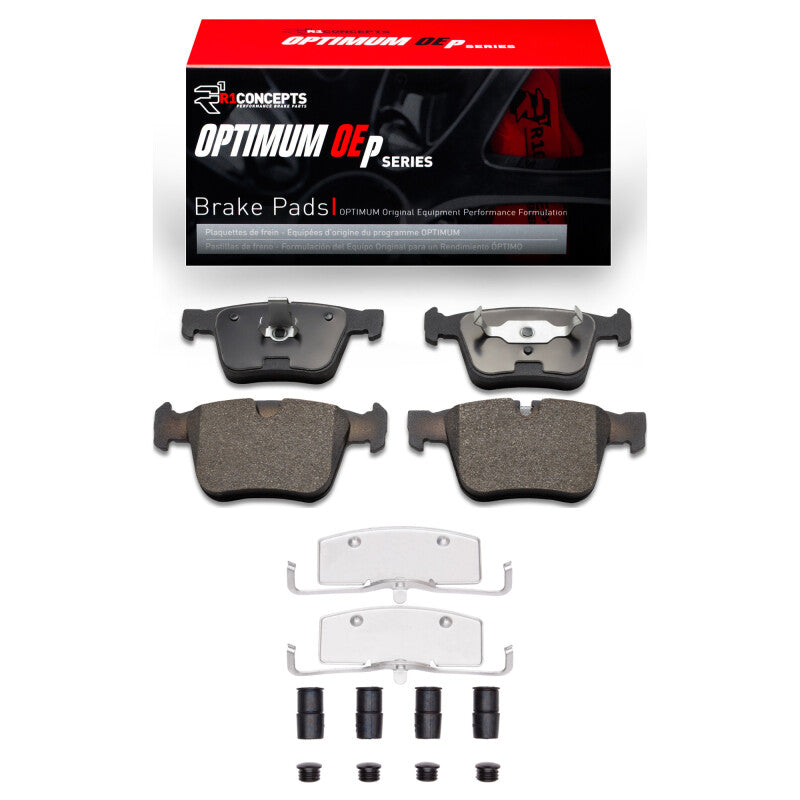 R1 Concepts R1 2007-2014 Mercedes-Benz CL65 AMG Rear R1 Optimum OE Pads & Hardware Kit