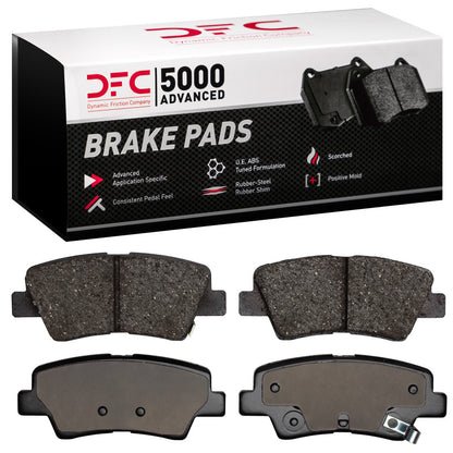 DFC 17-25 Hyundai Tucson Rear 5000 Advanced Ceramic Brake Pads