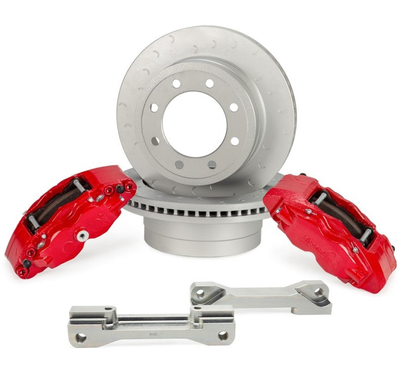 Alcon 17-22 Ford F250/F350 363x38mm Rotors 4 Piston Brake Kit - Rear