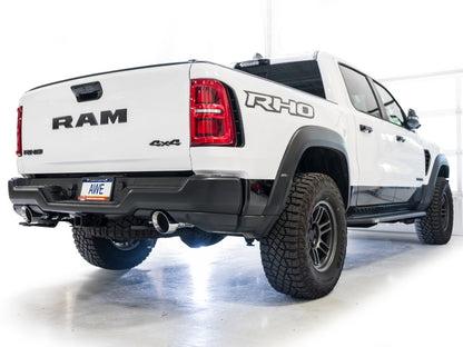 AWE Tuning 2025+ RAM 1500 RHO 3.0 I6 TT 0FG Dual Rear Exit Cat-Back Exhaust - Chrome Silver Tips