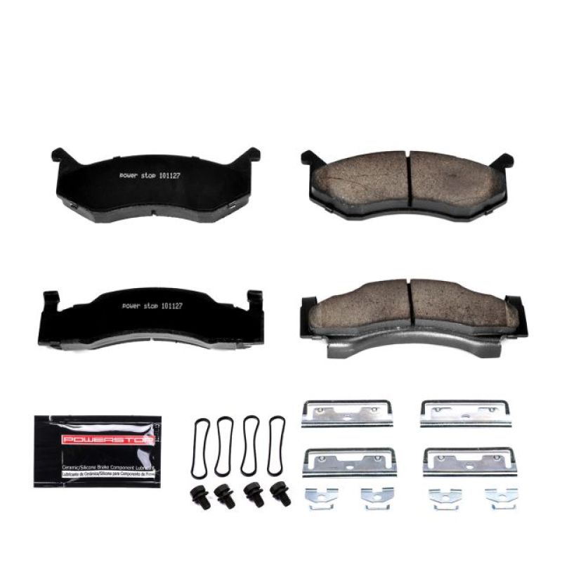 PowerStop Power Stop 80-82 Chrysler Town & Country Front Z23 Evolution Sport Brake Pads w/Hardware