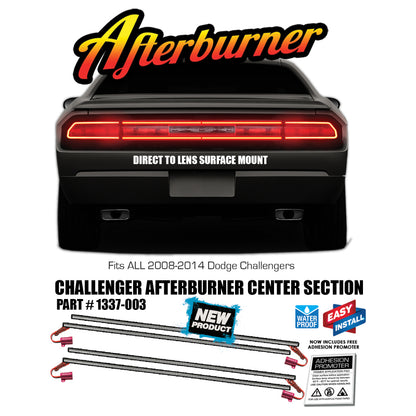 ORACLE Lighting Oracle Dodge Challenger 08-14 Afterburner Center Section (4 pcs) - Red