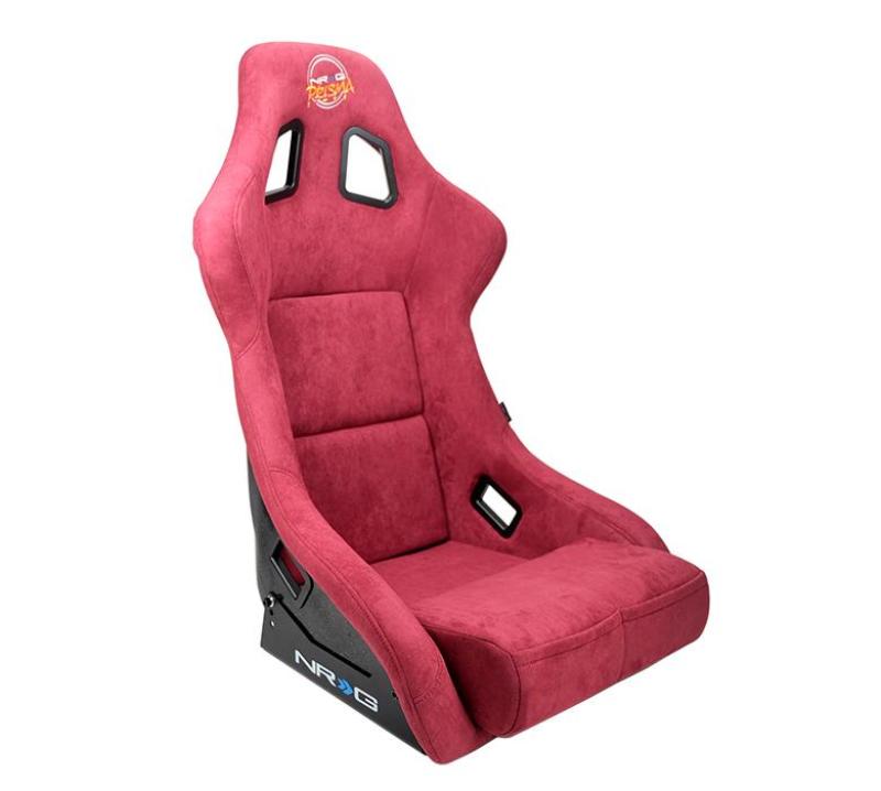 NRG FRP Bucket Seat PRISMA Edition - Large (Maroon/ Pearlized Back)