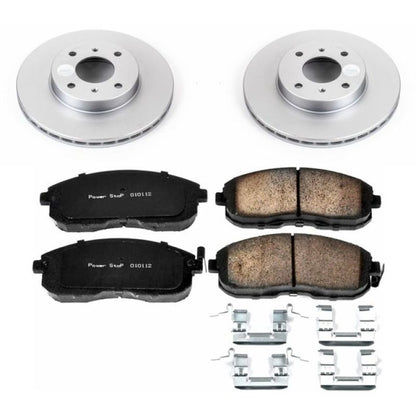 PowerStop Power Stop 99-02 Infiniti G20 Front Z17 Evolution Geomet Coated Brake Kit