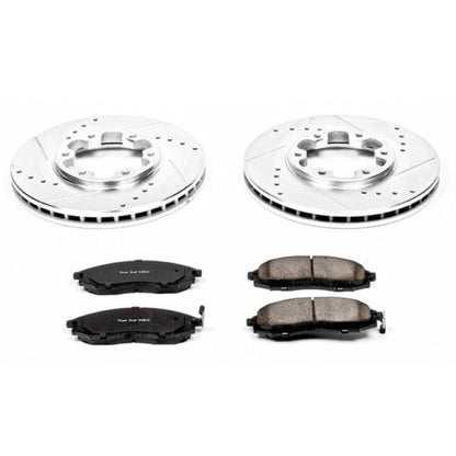 PowerStop Power Stop 03-04 Nissan Frontier Front Z23 Evolution Sport Brake Kit