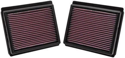 K&N Engineering K&N Replacement Air Filter INFINITI M35 3.5L V6; 09-10 (2 PER BOX)