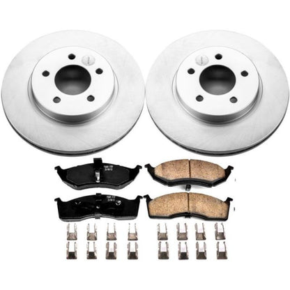 PowerStop Power Stop 98-04 Chrysler Concorde Front Z17 Evolution Geomet Coated Brake Kit