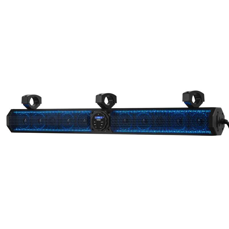 DS18 37in Soundbar 10 Speakers Amplified Bluetooth RGB Lightning 100 Watts RMS