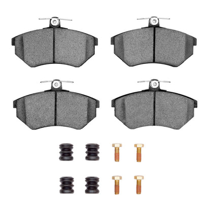 R1 Concepts R1 1984-2002 Audi Coupe Front R1 Optimum OE Pads & Hardware Kit