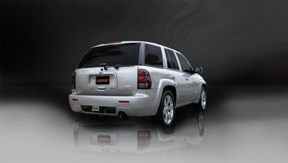 CORSA Performance Corsa 2006-2008 Chevrolet Trailblazer SS 6.0L V8 Black Sport Cat-Back Exhaust