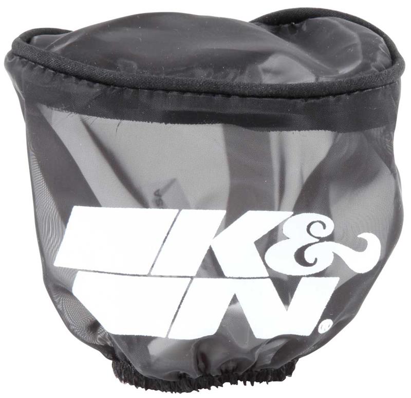 K&N Engineering K&N Air Filter Wrap Black Oval Tapered 3.75in Base I/S Width x 2.5in Top I/S Width x 2.75in H