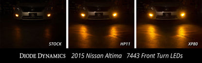 Diode Dynamics 7443 LED Bulb HP11 LED - Amber (Pair)