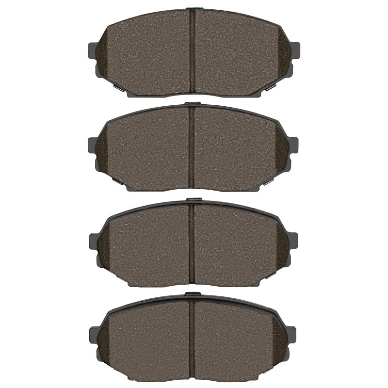 DFC 90-93 Asuna SUNFIRE Front Active Performance Pads - Low Metallic