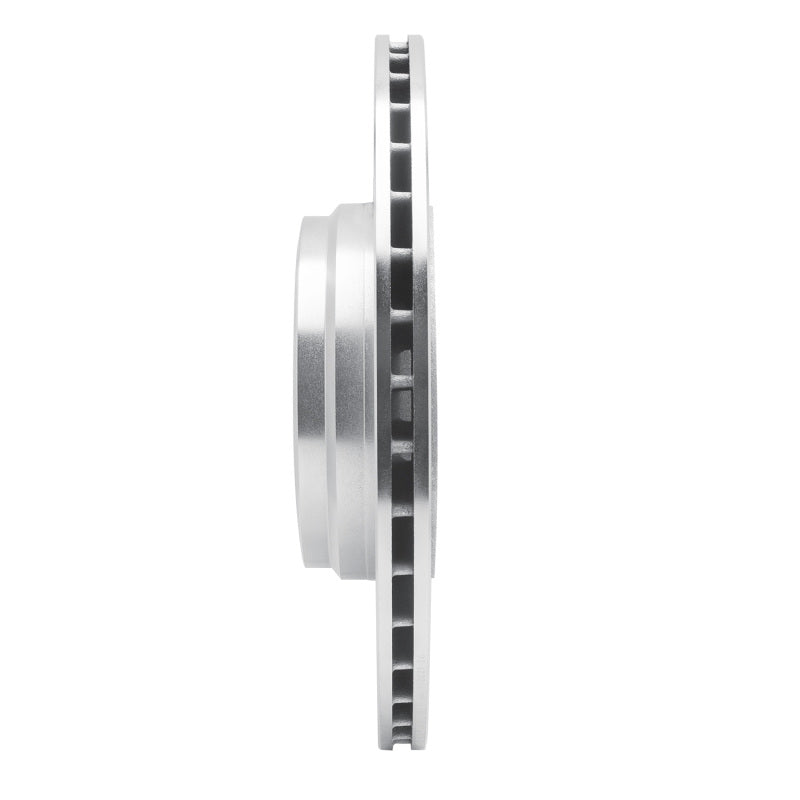 R1 Concepts R1 09-19 BMW 750LI Rear Left Drilled & Slotted Silver Brake Rotor