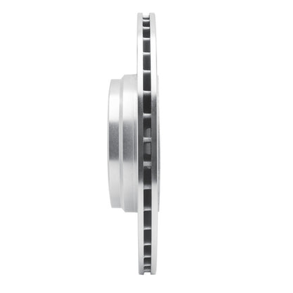 R1 Concepts R1 09-19 BMW 750LI Rear Left Drilled & Slotted Silver Brake Rotor