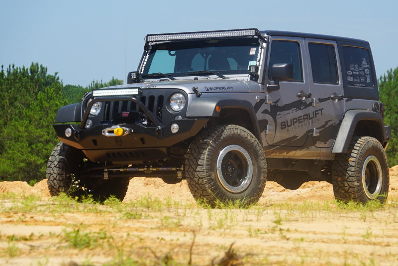 Superlift 07-18 Jeep Wrangler JK Unlimited 4in Lift Kit w/ Reflex Control Arms & Fox Shocks