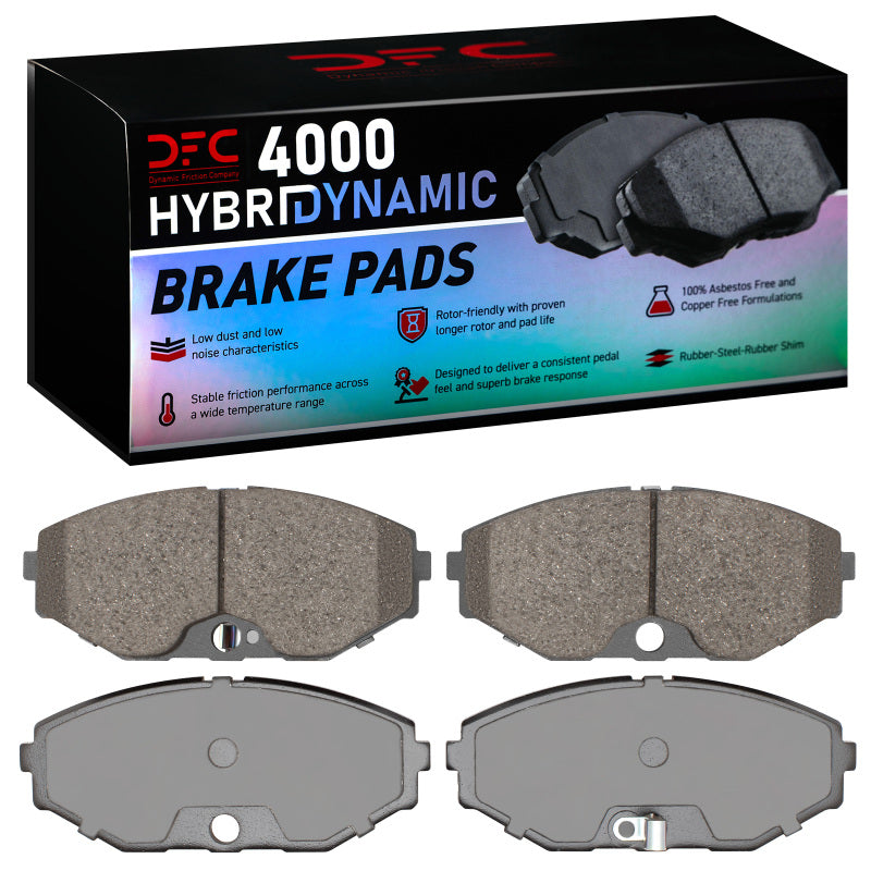 DFC 93-97 Infiniti Q45 Front 4000 Hybridynamic Brake Pads