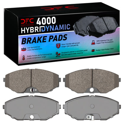 DFC 93-97 Infiniti Q45 Front 4000 Hybridynamic Brake Pads