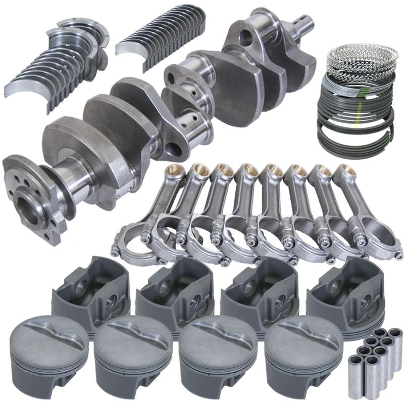 Eagle Chevy LT1350 1Pc 3.750in Crank 5.700in I-Beam Rods -5cc 4.040in Pistons Rotating Assembly