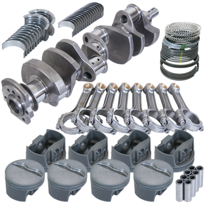 Eagle Chevy LT1350 1Pc 3.750in Crank 5.700in I-Beam Rods -5cc 4.040in Pistons Rotating Assembly