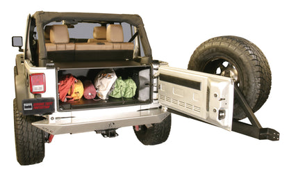 Tuffy Products Tuffy Jk Unlimited Tailgate Enclosure- Black For 2011+