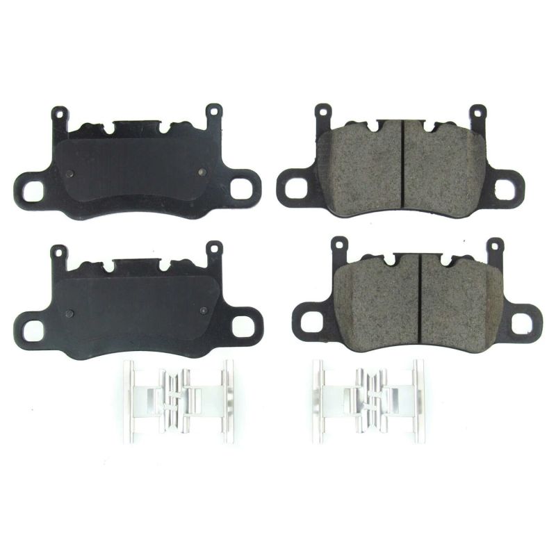 PowerStop Power Stop 2017 Porsche Panamera Rear Z17 Evolution Ceramic Brake Pads w/Hardware