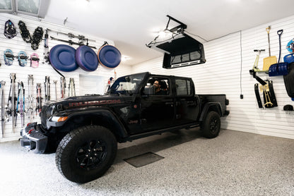 Bestop 18-26 Jeep Wrangler JL Hoss Hardtop Hoist (Black)