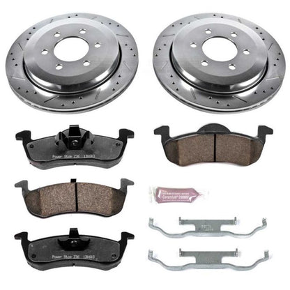 PowerStop Power Stop 07-17 Ford Expedition Rear Z36 Truck & Tow Brake Kit