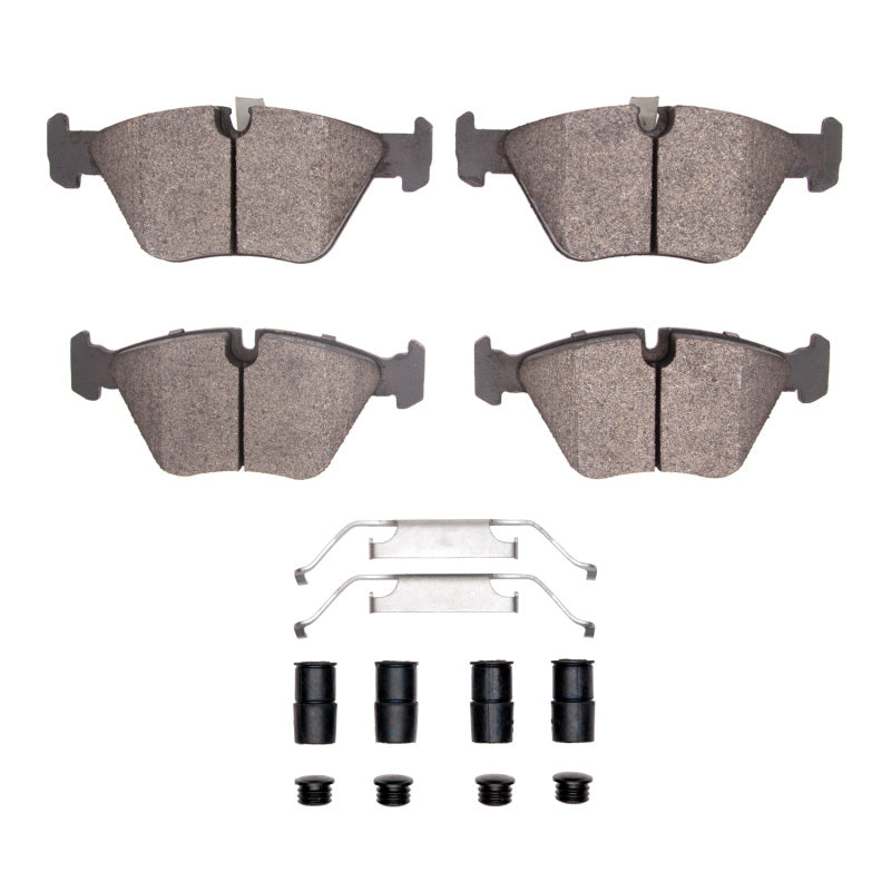DFC 06-08 BMW M3 Front 5000 Advanced Low Metallic Brake Pads and Hardware Kit