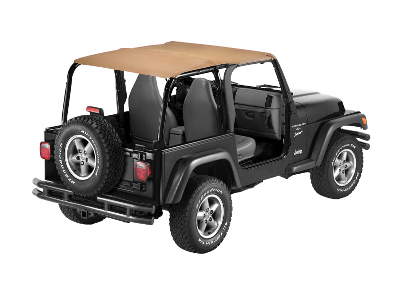 Bestop 97-02 Jeep Wrangler TJ Strapless Safari Bikini (Spice)