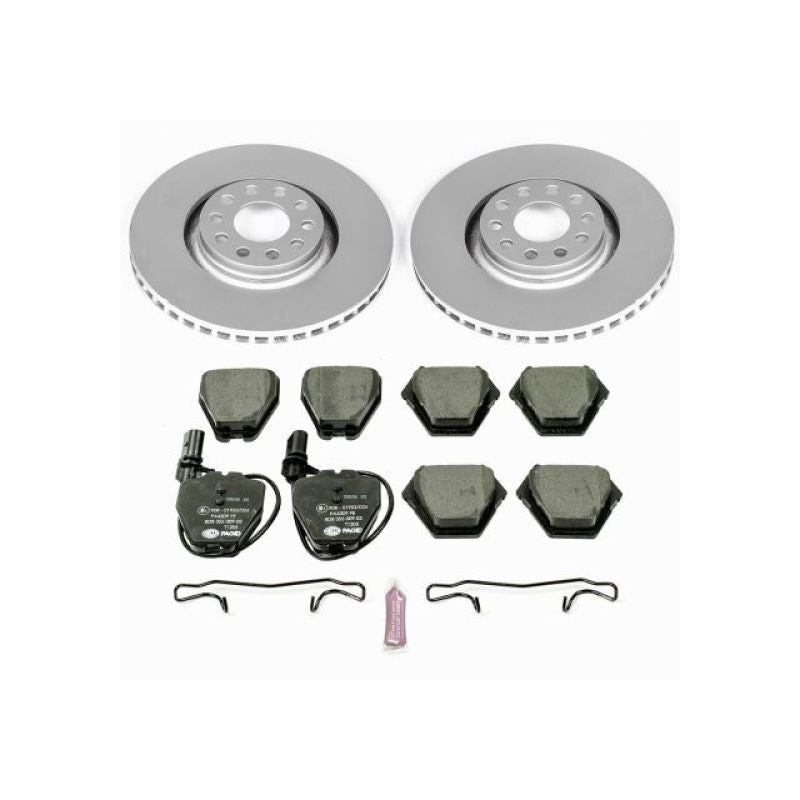 PowerStop Power Stop 00-01 Audi A6 Quattro Front Euro-Stop Brake Kit